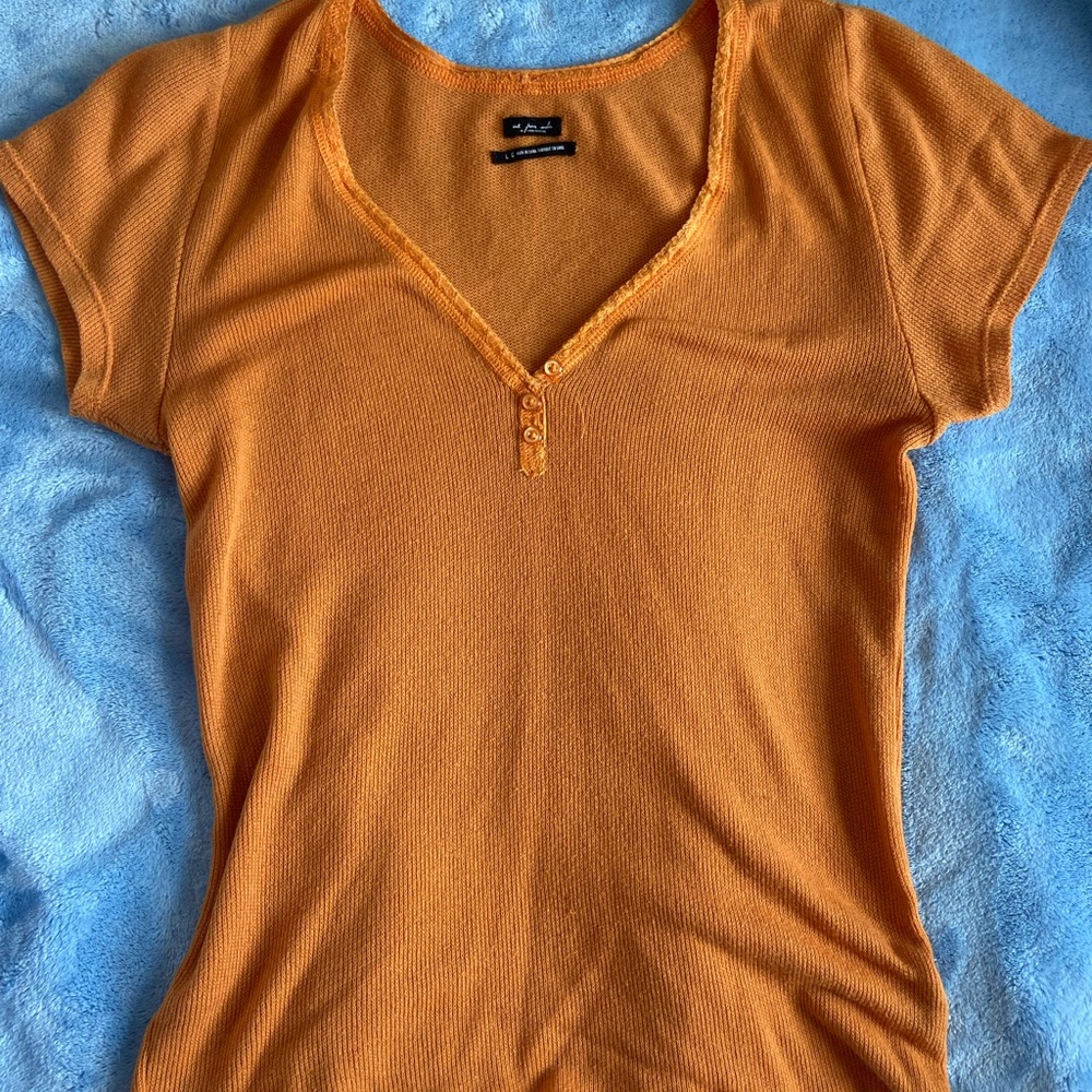 Urban Outfitters burnt orange knit top